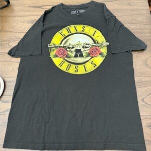 Black Graphic Guns N Roses T-Shirt